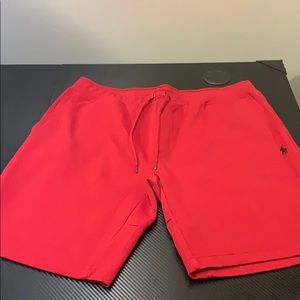 Red Men’s Polo Shorts